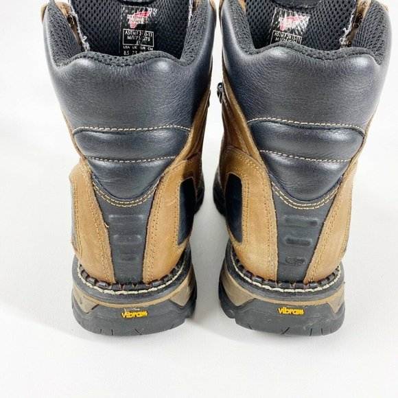 red wing boots Men\'s size 8.5 D Medium brown 2401 main image 5